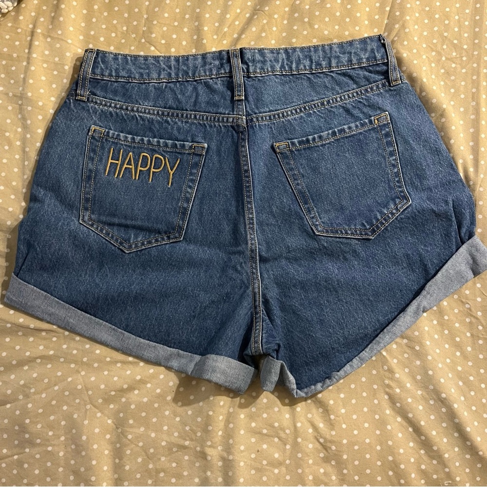 Wild Fable Embroidered Demin Shorts.